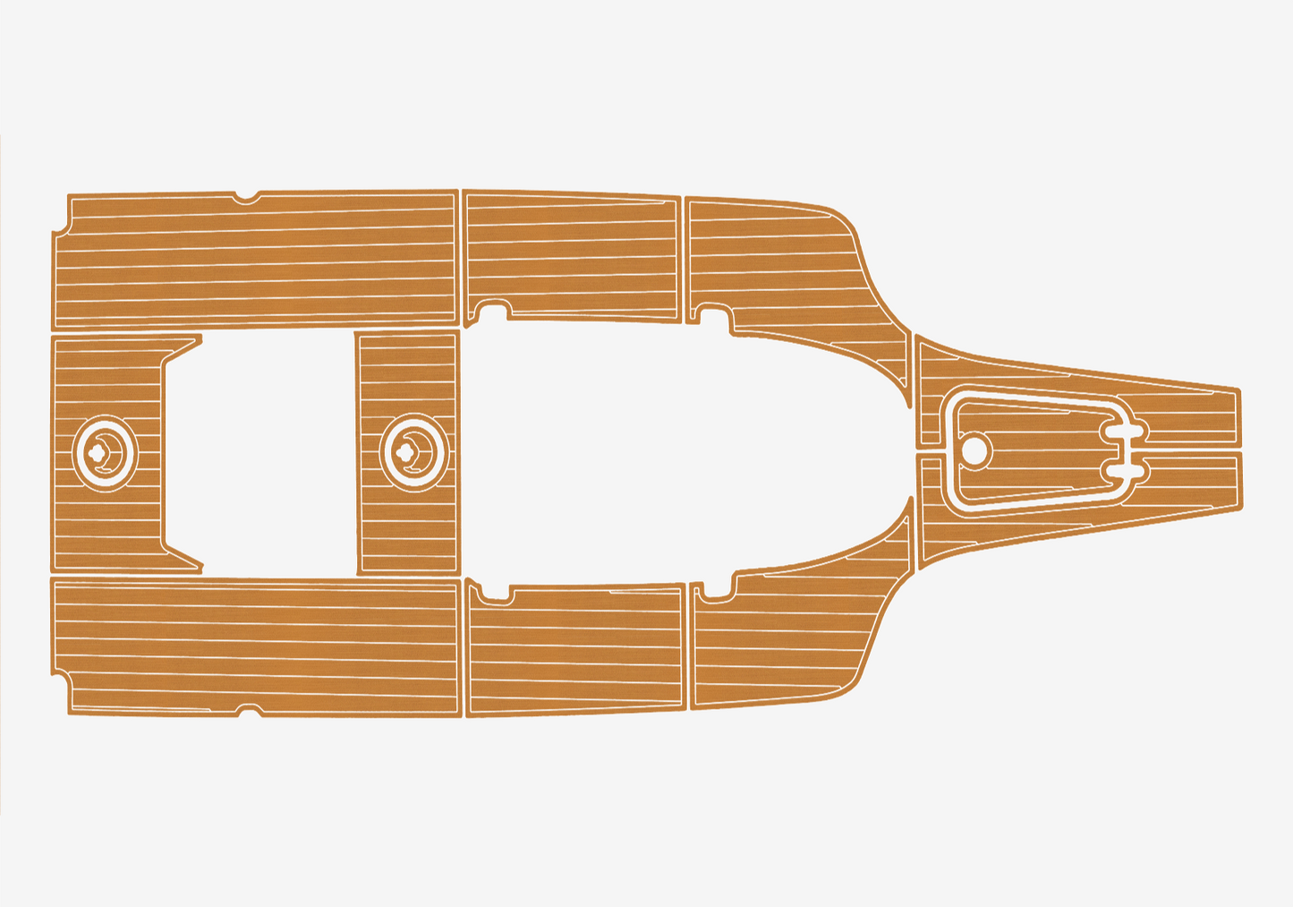 2023-2024 SEA HUNT 28 ESCAPE Cockpit 1/4"6mm EVA Foam FAUX MAT floor