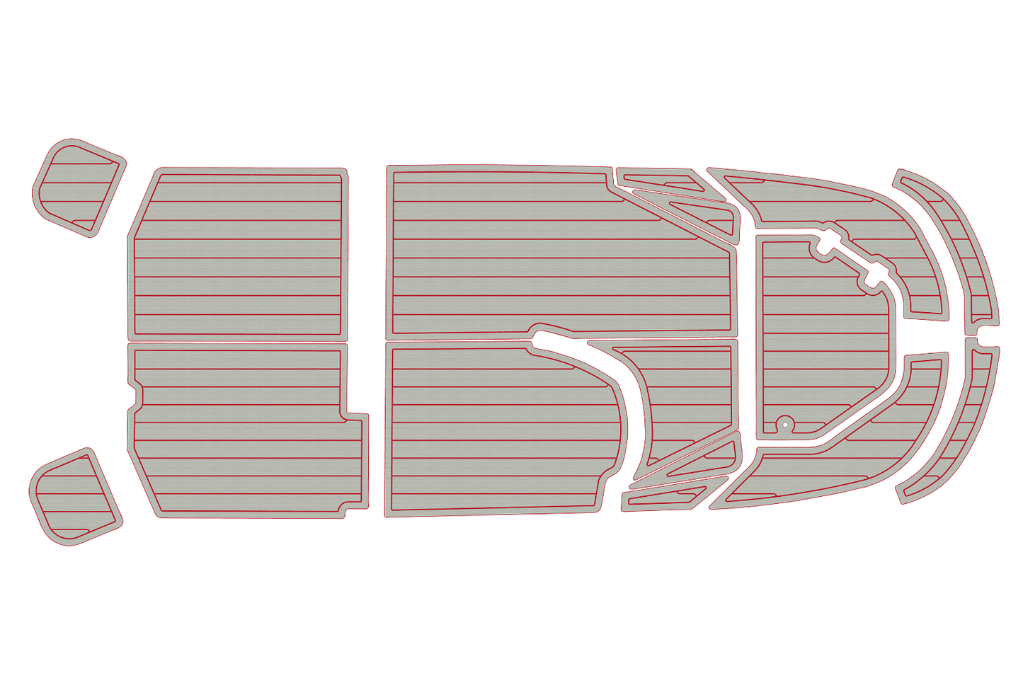 2020-2024 Boston Whaler 130 SS Cockpit 1/4"6mm EVA foam floor