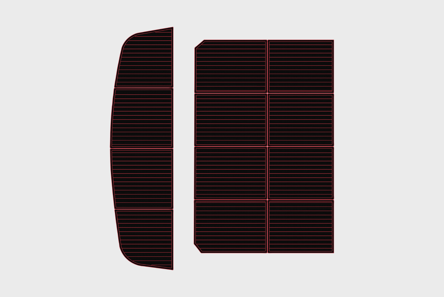1999 Navigator 53 Classic Cockpit Swim platform 1/4"6mm EVA Foam faux mat floor