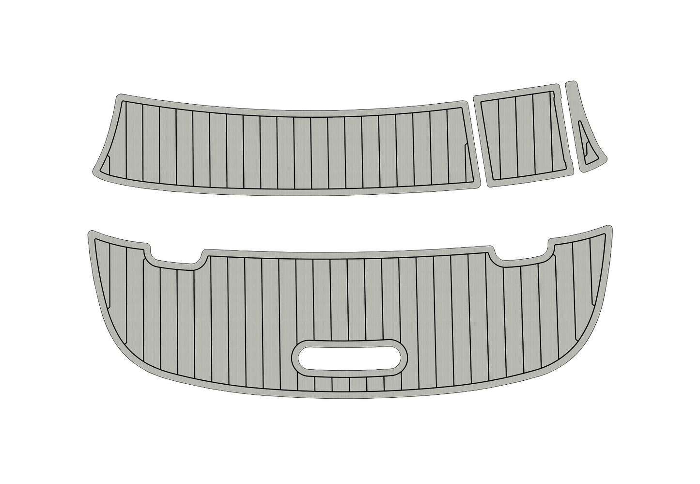 2003-2013 Bayliner 195 BR SP Swim platform 1/4" 6mm EVA faux teak Floor