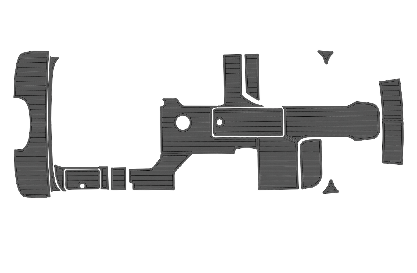 2019-2023 bayliner vr6 Cockpit swim platform 1/4" 6mm EVA foam floor