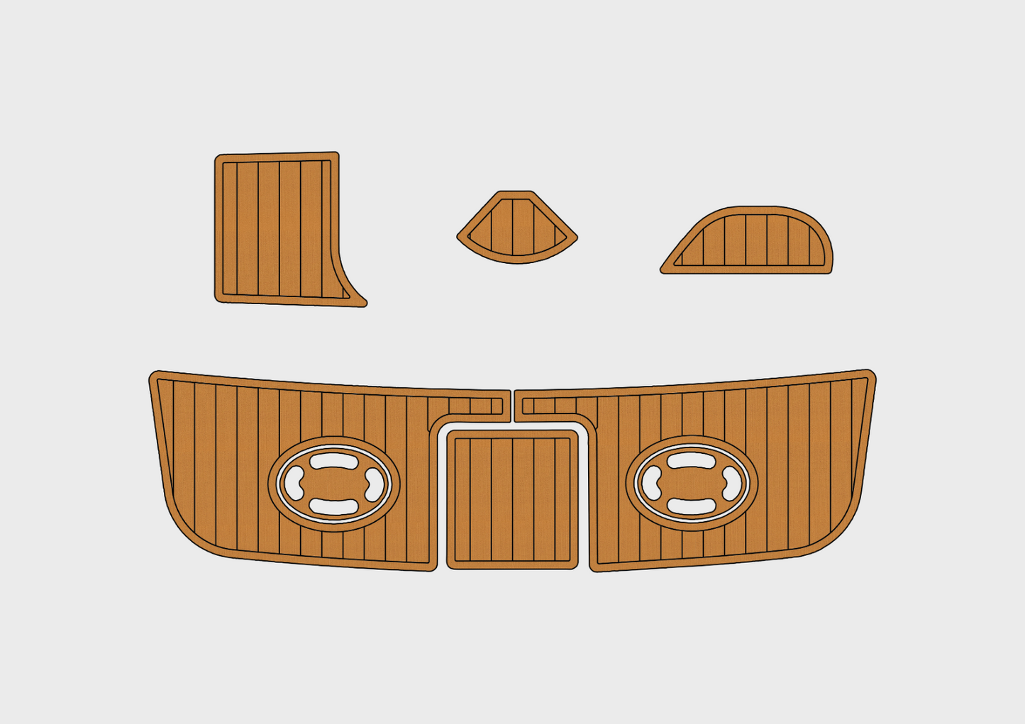 1997-2001 Sea Ray 290 Sundancer Marine teak deck seadek EVA Foam Boat flooring