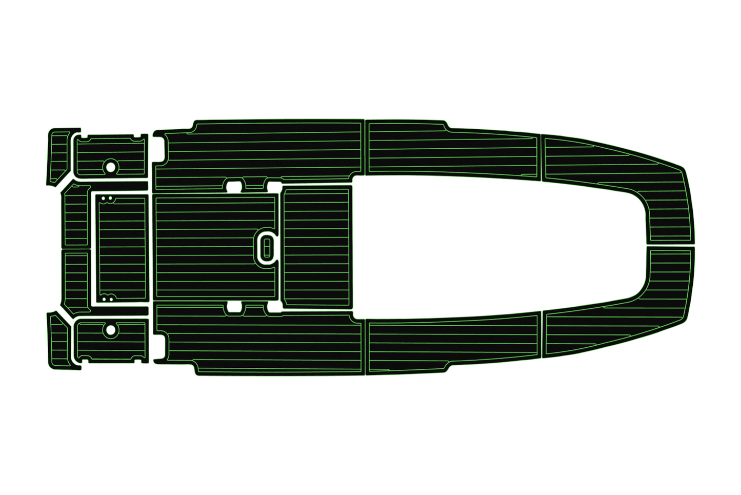 2022-2024 Sportsman 247OE Cockpit Swim platform 1/4"6mm EVA Faux foam Mat floor
