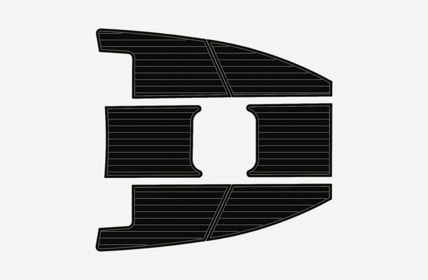 1999-2000 sea ray 290 Sundancer Bow 1/4"6mm EVA foam faux mat floor