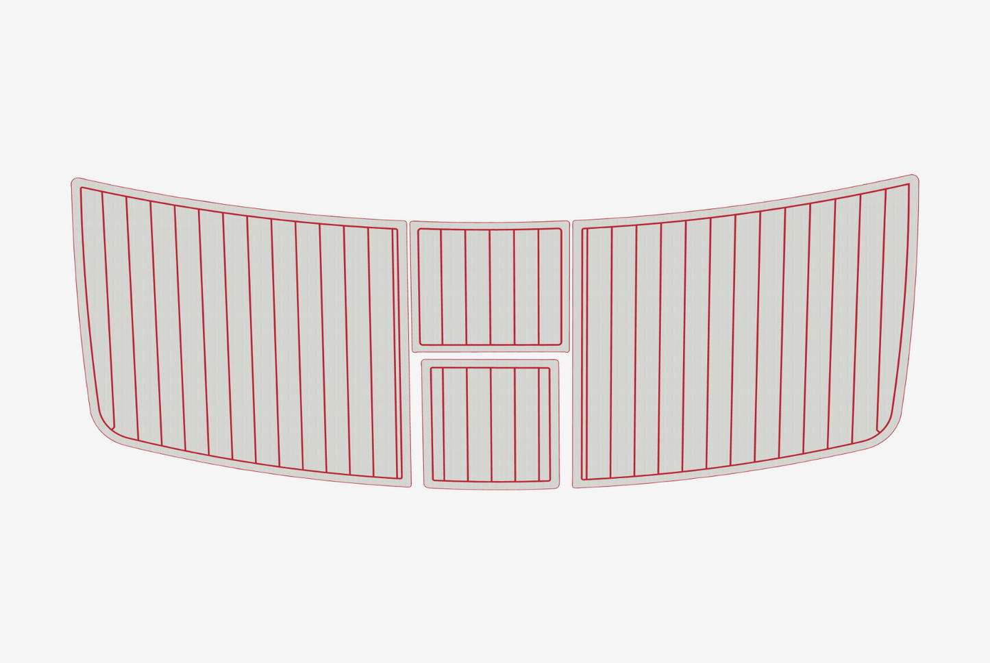2005-2006 Formula 330 Extended SS Swim platform 1/4"6mm EVA Foam carpet floor