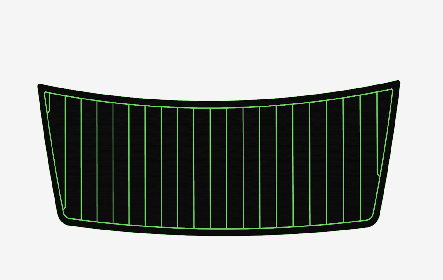 2008-2009 Malibu Corvette Swim platform 1/4" 6mm EVA faux faom teak mat floor