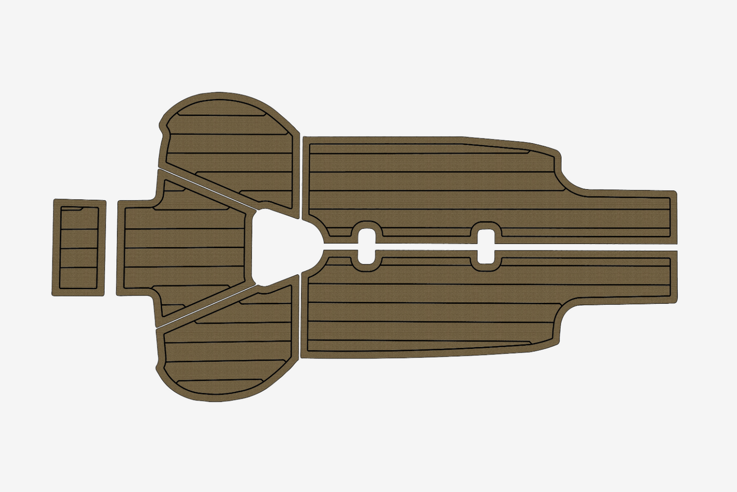 2003-2007 Beneteau 423 Cockpit 1/4"6mm EVA Foam carpet marine floor