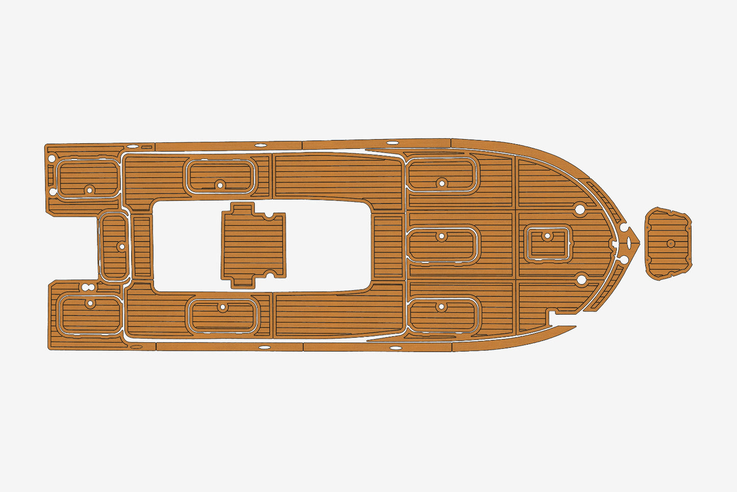 2019-2020 Shallow Sport X3 Marine teak deck seadek EVA Foam Boat flooring