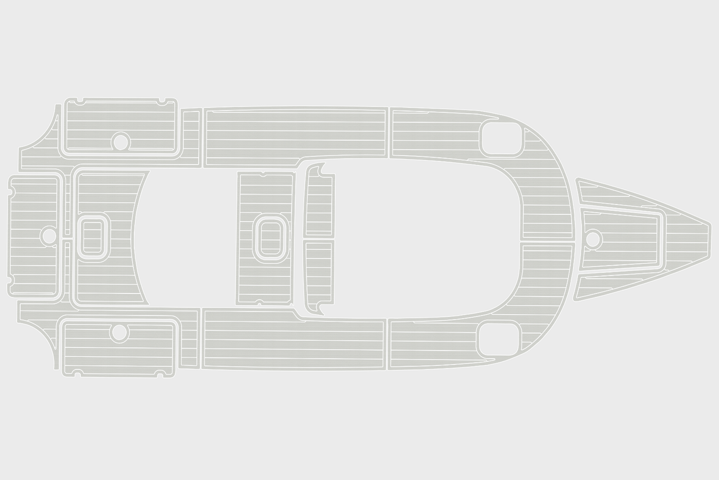 2014-2017 Scout 275 LXF Cockpit 1/4"6mm EVA Foam faux mat floor