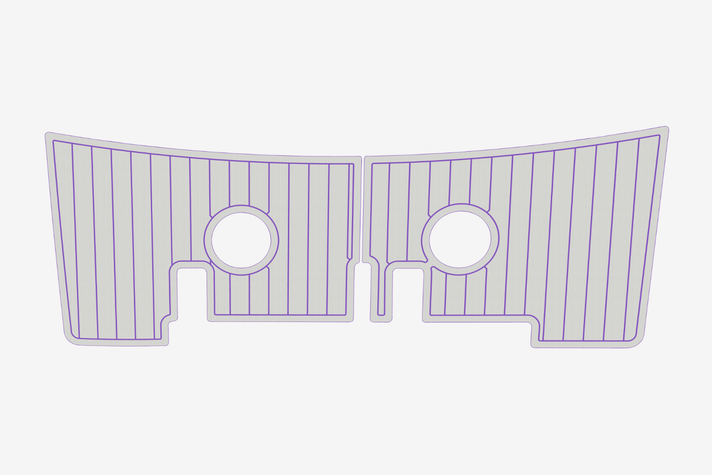 2016 Regulator 28 Swim platform 1/4"6mm EVA Foam faux mat floor