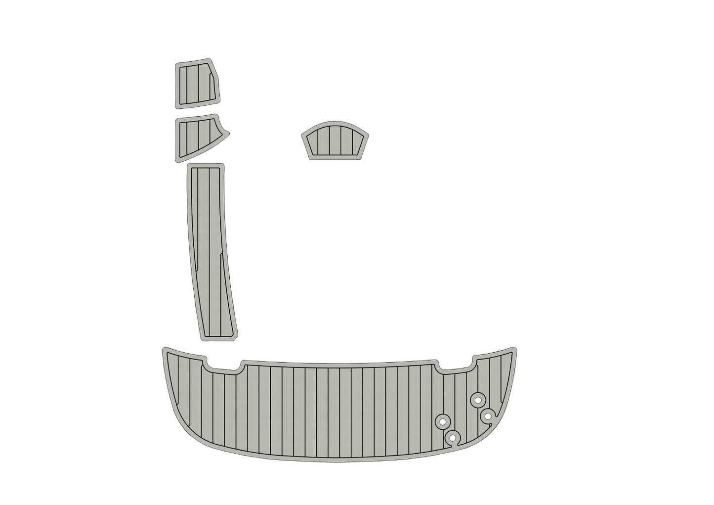 Bayliner A7 Swim platform 1/4" 6mm EVA foam floor
