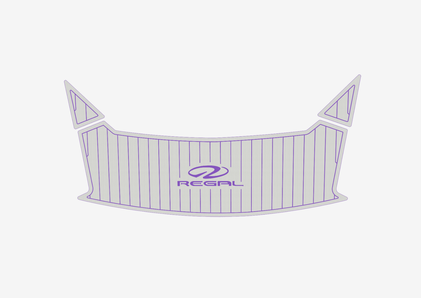 2011-2016 REGAL 2100 Swim platform bow 1/4"6mm EVA foam faux MAT floor
