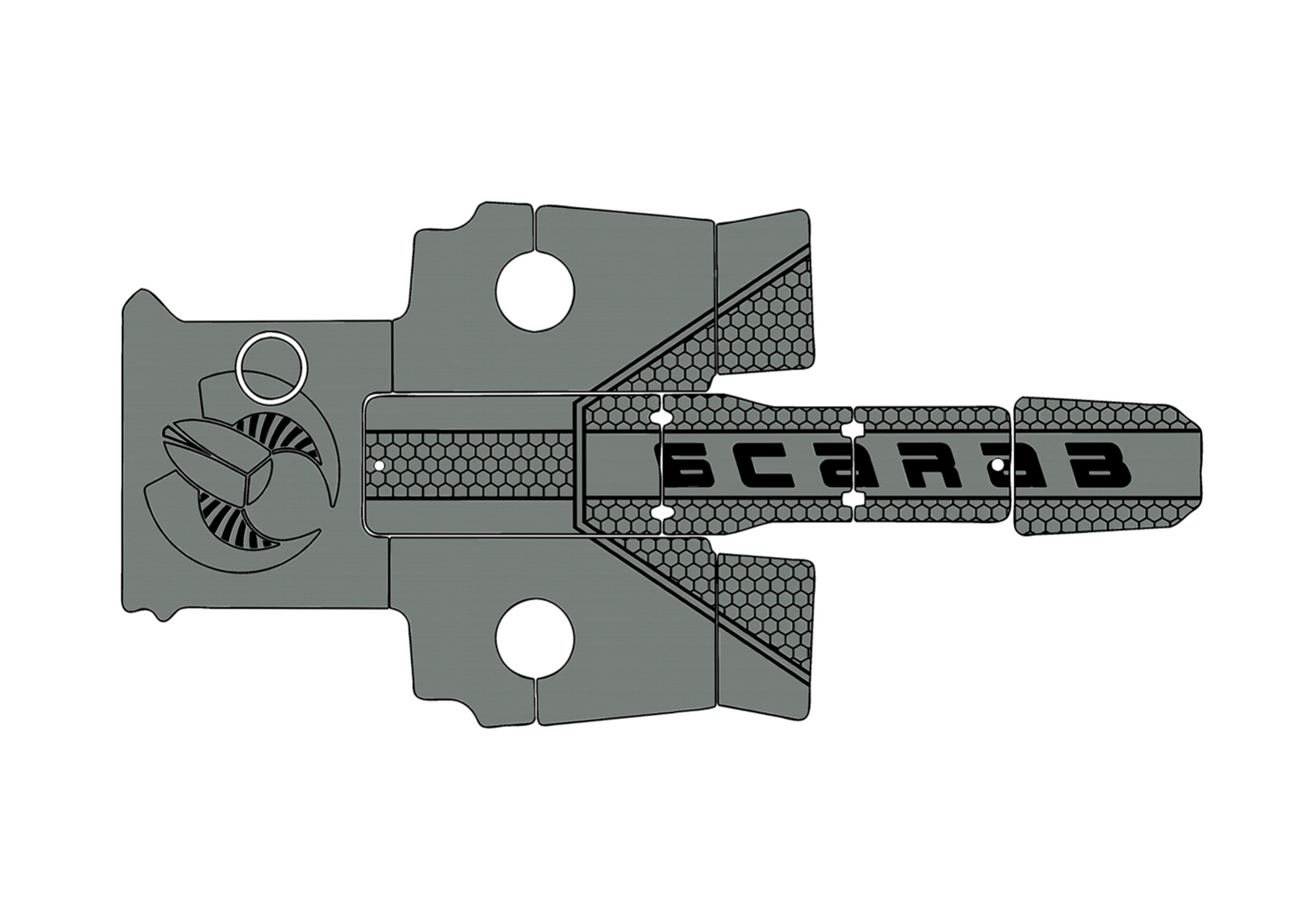 2014-2021 Scarab 215 Cockpit Swim platform 1/4"6mm EVA Foam floor