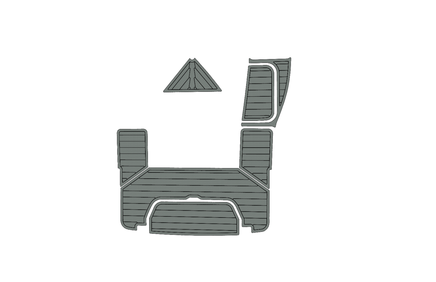 2014-2021 COBALT R7 Swim platform 1/4"6mm EVA foam faux mat floor