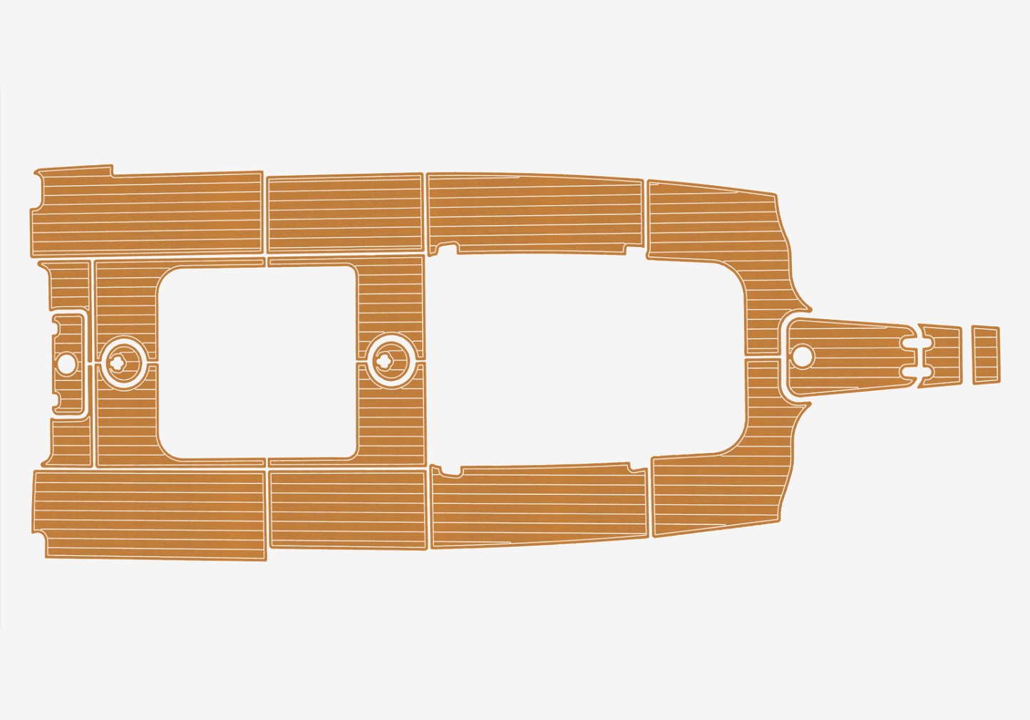 2022-2023 Sea Hunt 305 ULTRA Cockpit 1/4"6mm EVA Foam floor
