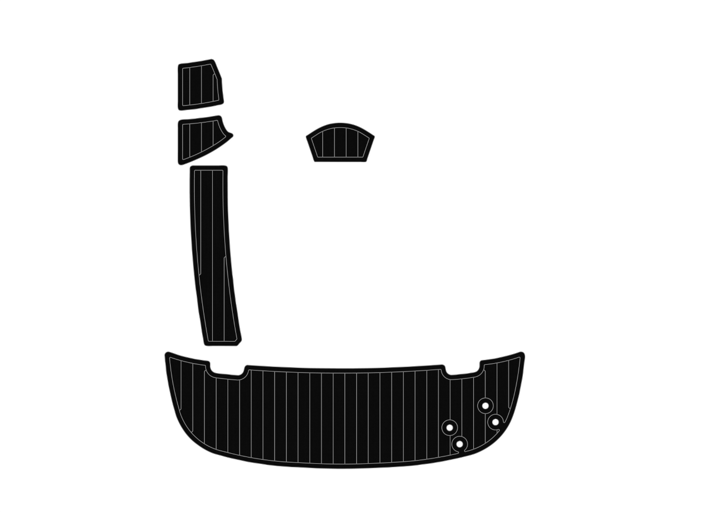Bayliner A7 Swim platform 1/4" 6mm EVA foam floor