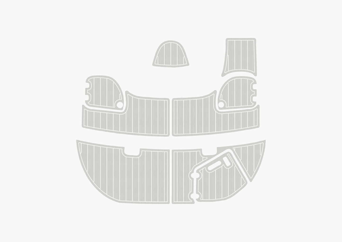 2005 TAHOE 234 Marine teak deck seadek EVA Foam Boat flooring