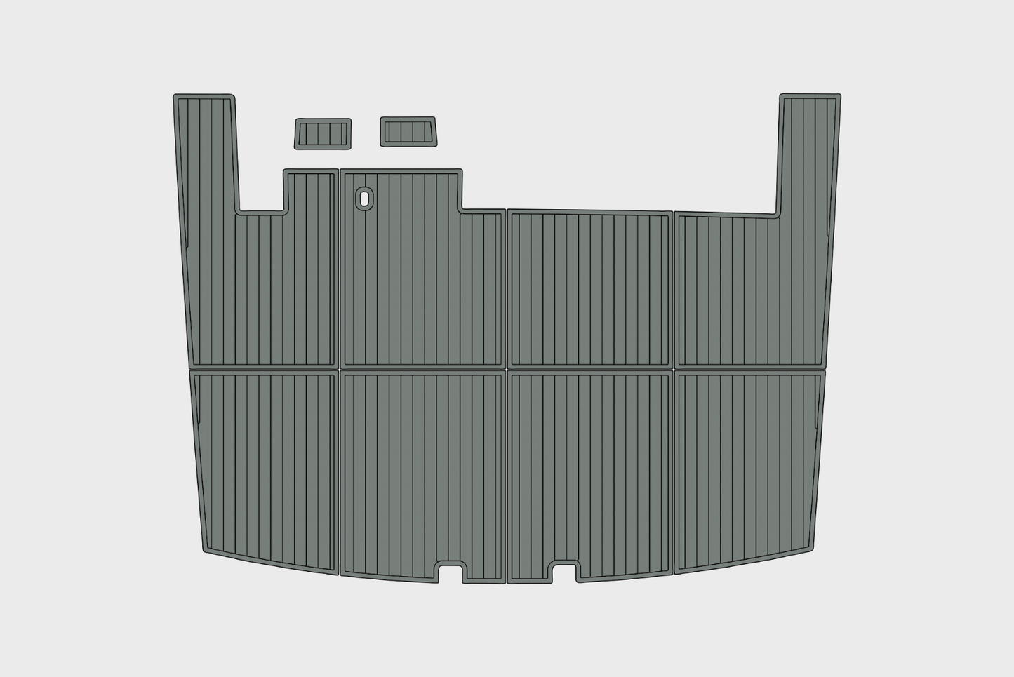 Tollycraft 54 Cockpit 1/4"6mm EVA Foam faux mat floor