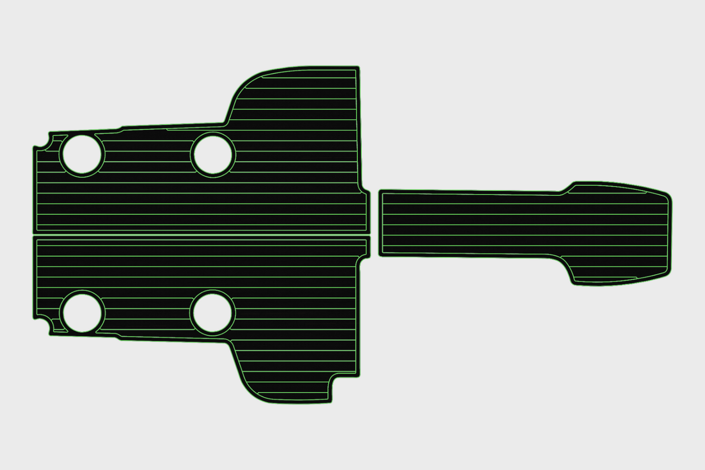 ProKat 25 Cockpit 1/4"6mm EVA Foam floor