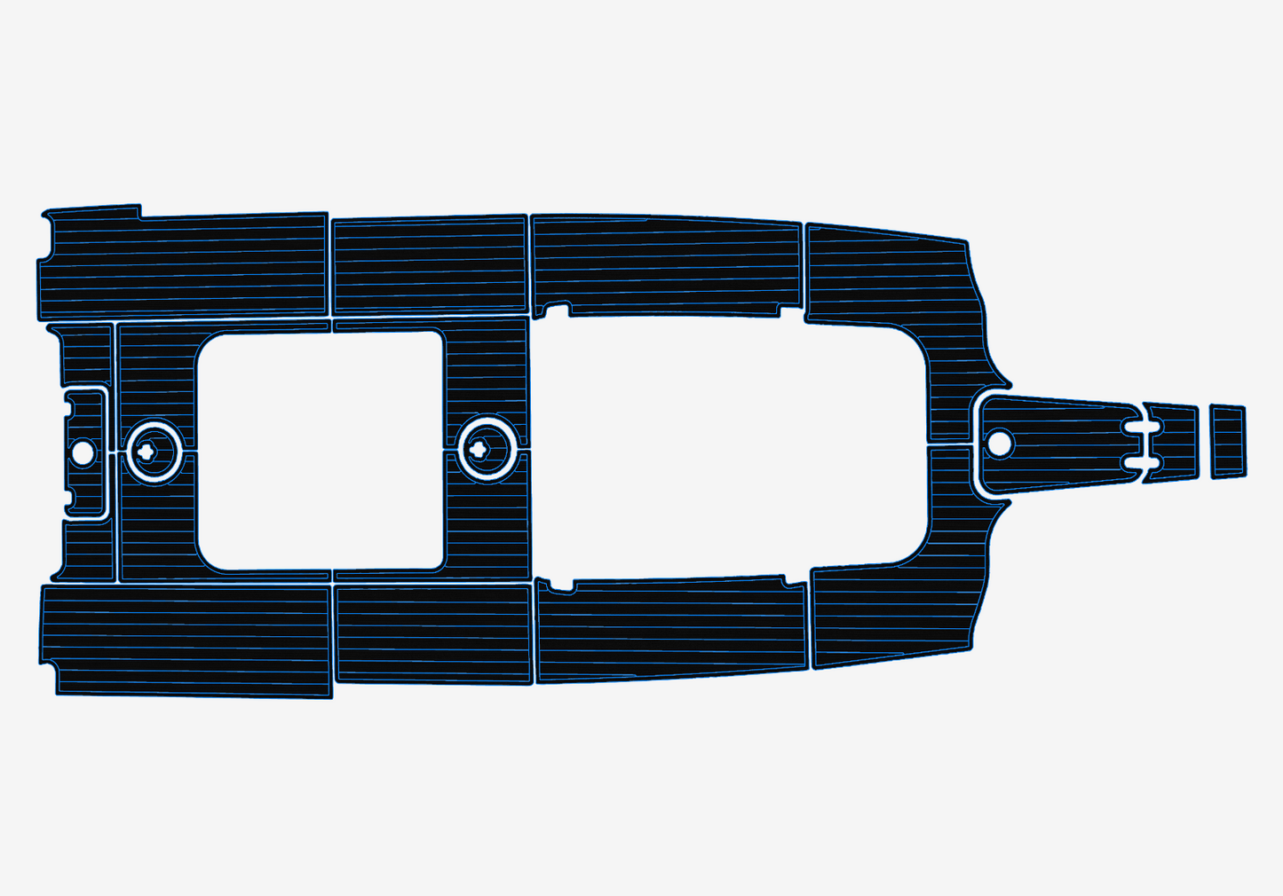 2022-2023 Sea Hunt 305 ULTRA Cockpit 1/4"6mm EVA Foam floor
