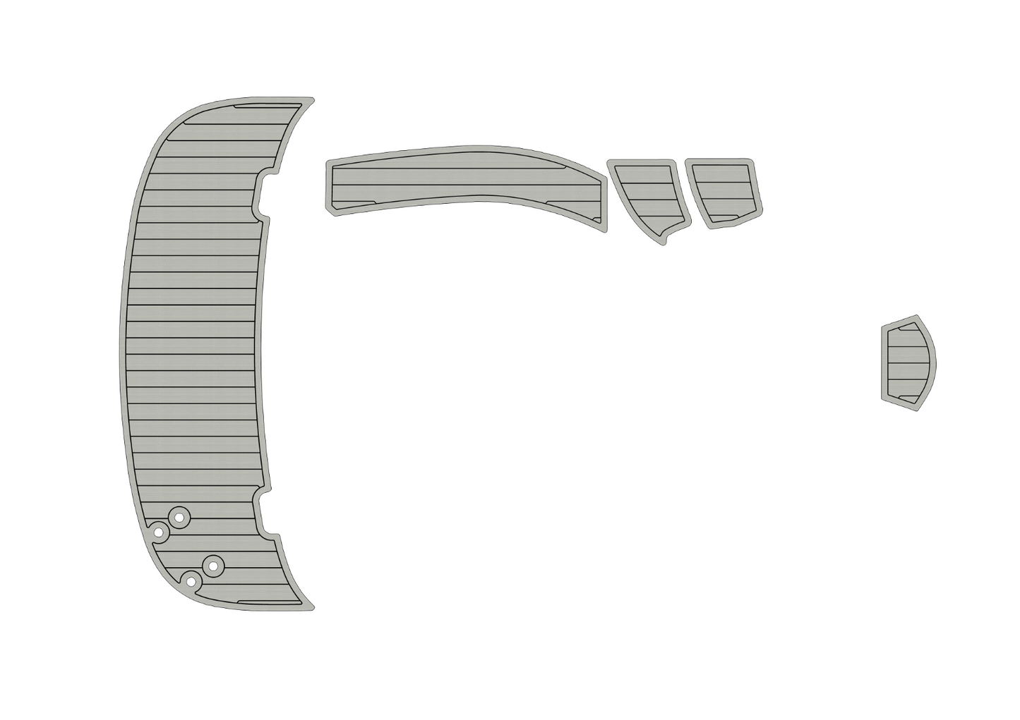 Bayliner A8 Swim platform 1/4" 6mm EVA foam floor