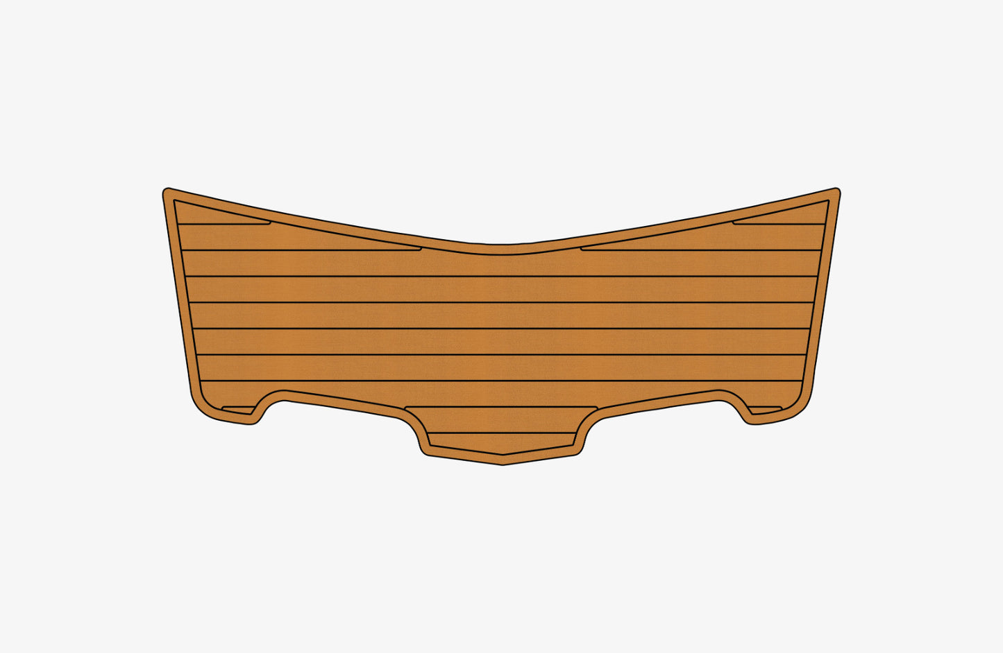 MasterCraft 245 X30 X2 Anti-slip mat Custom EVA faux teak marine deck flooring