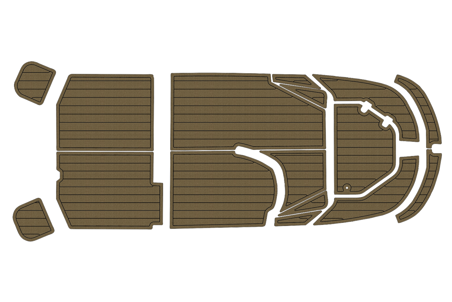 2020-2024 Boston Whaler 130 SS Cockpit 1/4"6mm EVA foam floor