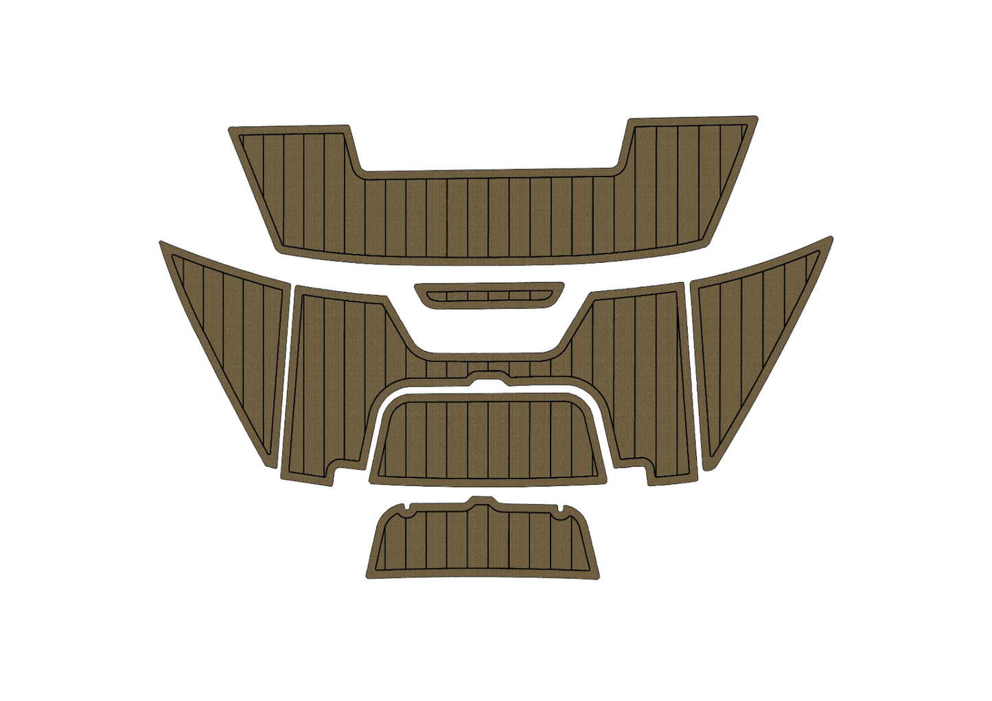 2018-2022 Cobalt CS22 Swim platform 1/4"6mm EVA foam faux marine floor
