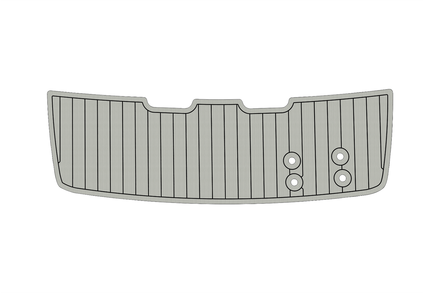 2008-2010 Bayliner 195 Discobery Swim platform 1/4" 6mm EVA foam floor