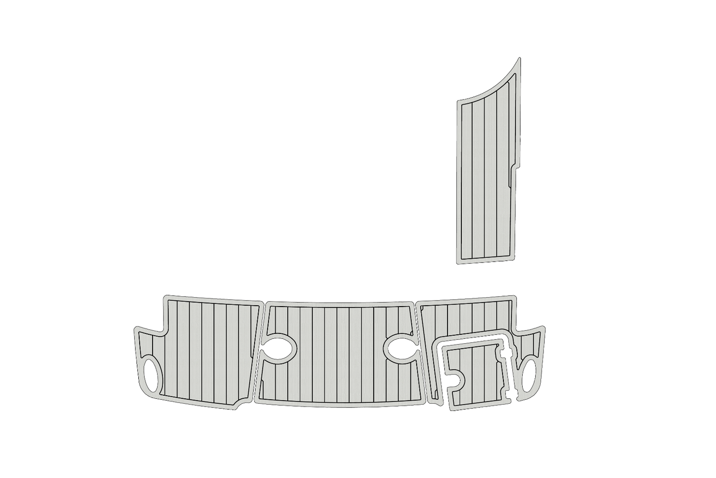 2020 CHAPARRAL 257 SSX Swim platform 1/4"6mm EVA foam faux mat floor