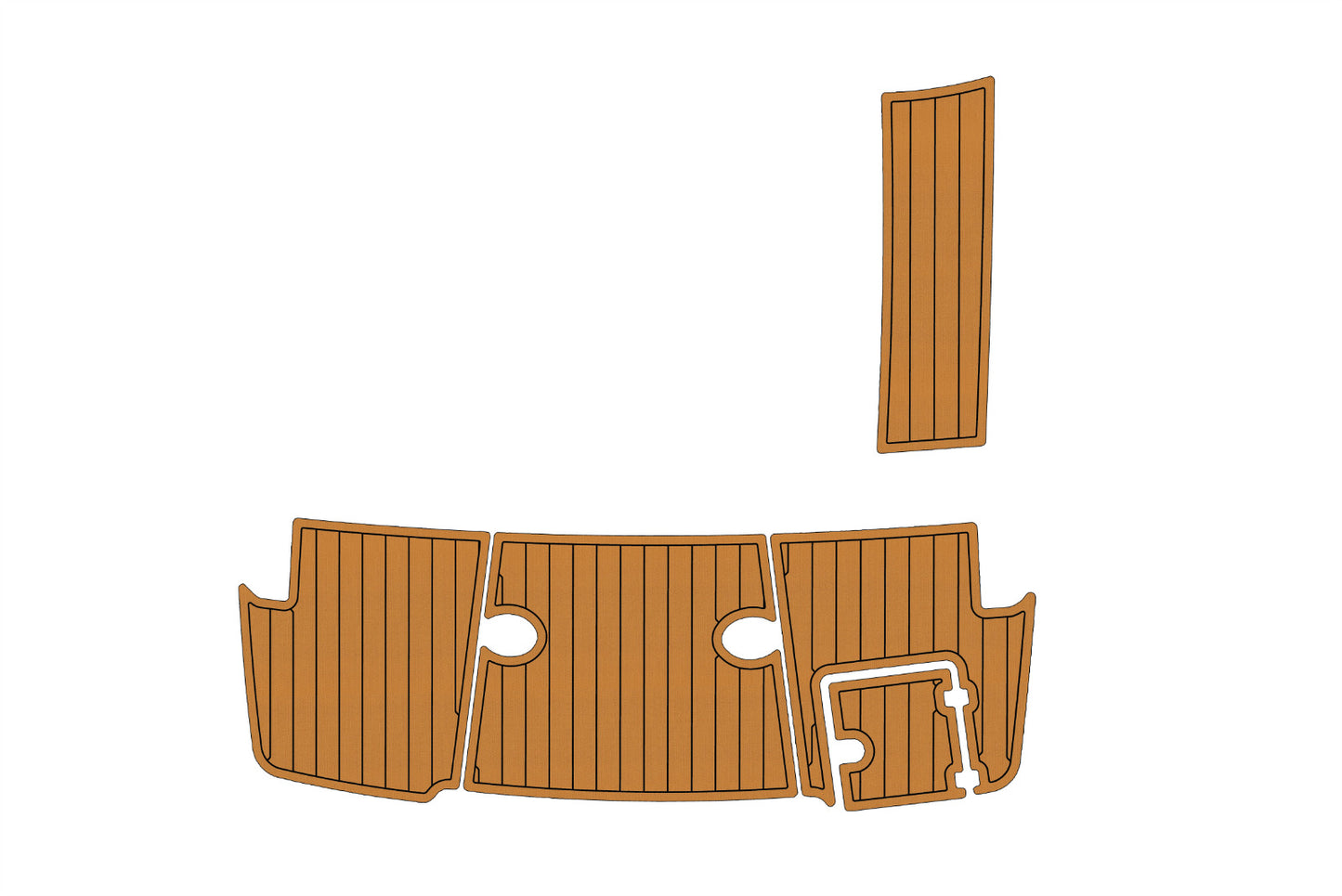 2019 CHAPARRAL 267 SSX Swim platform 1/4"6mm EVA foam faux mat floor