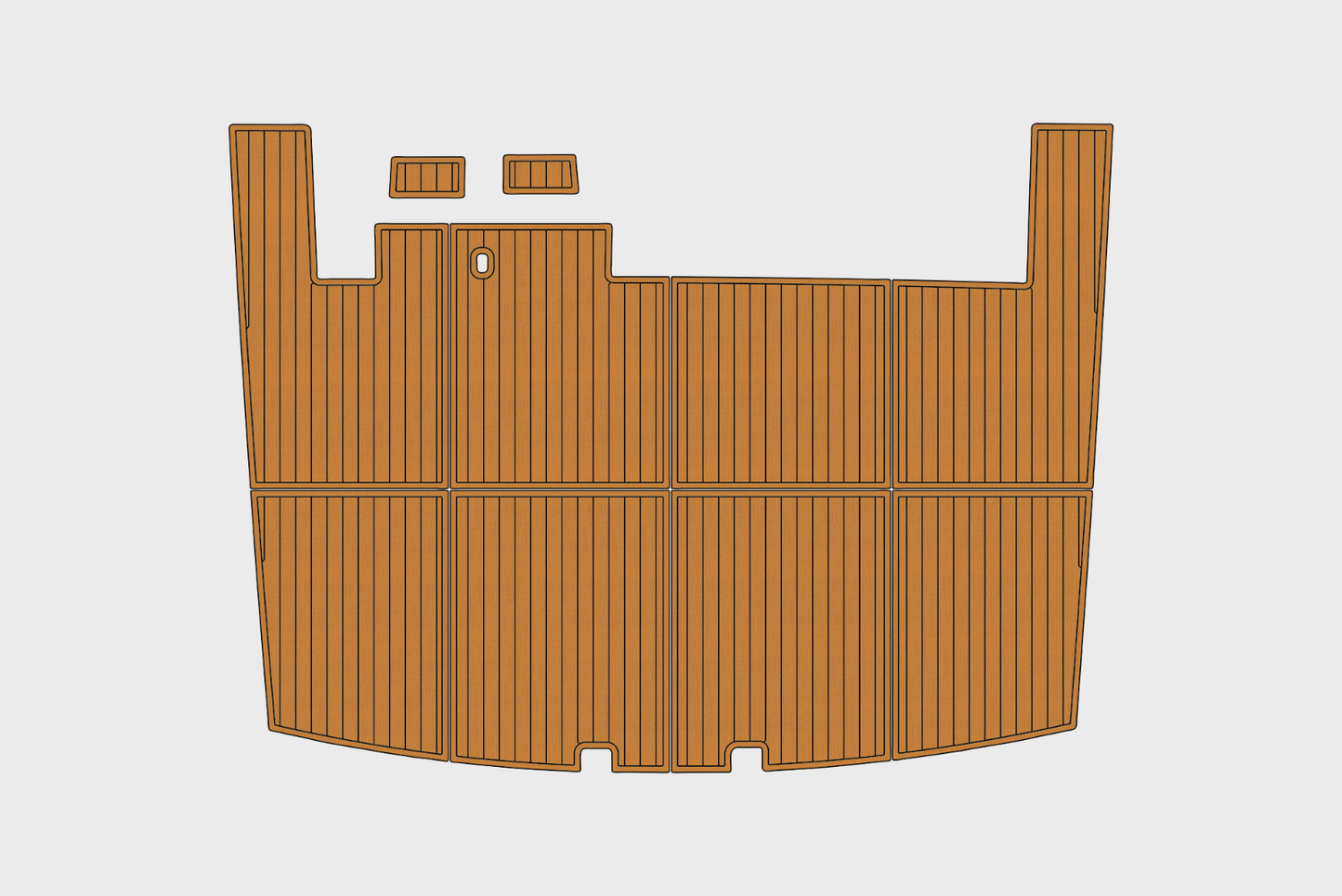 Tollycraft 54 Cockpit 1/4"6mm EVA Foam faux mat floor