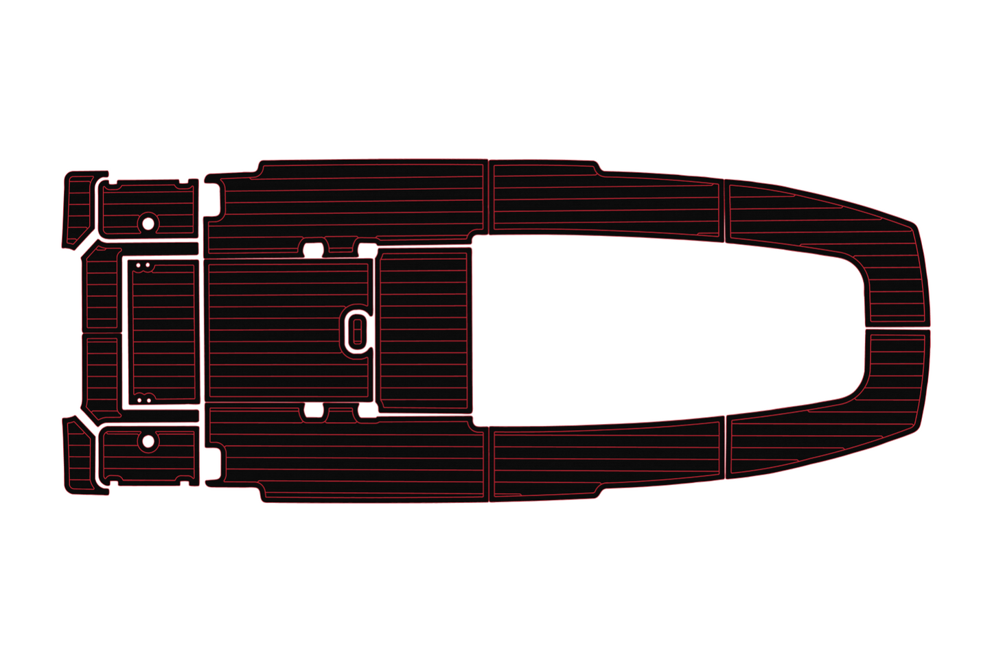 2022-2024 Sportsman 247OE Cockpit Swim platform 1/4"6mm EVA Faux foam Mat floor