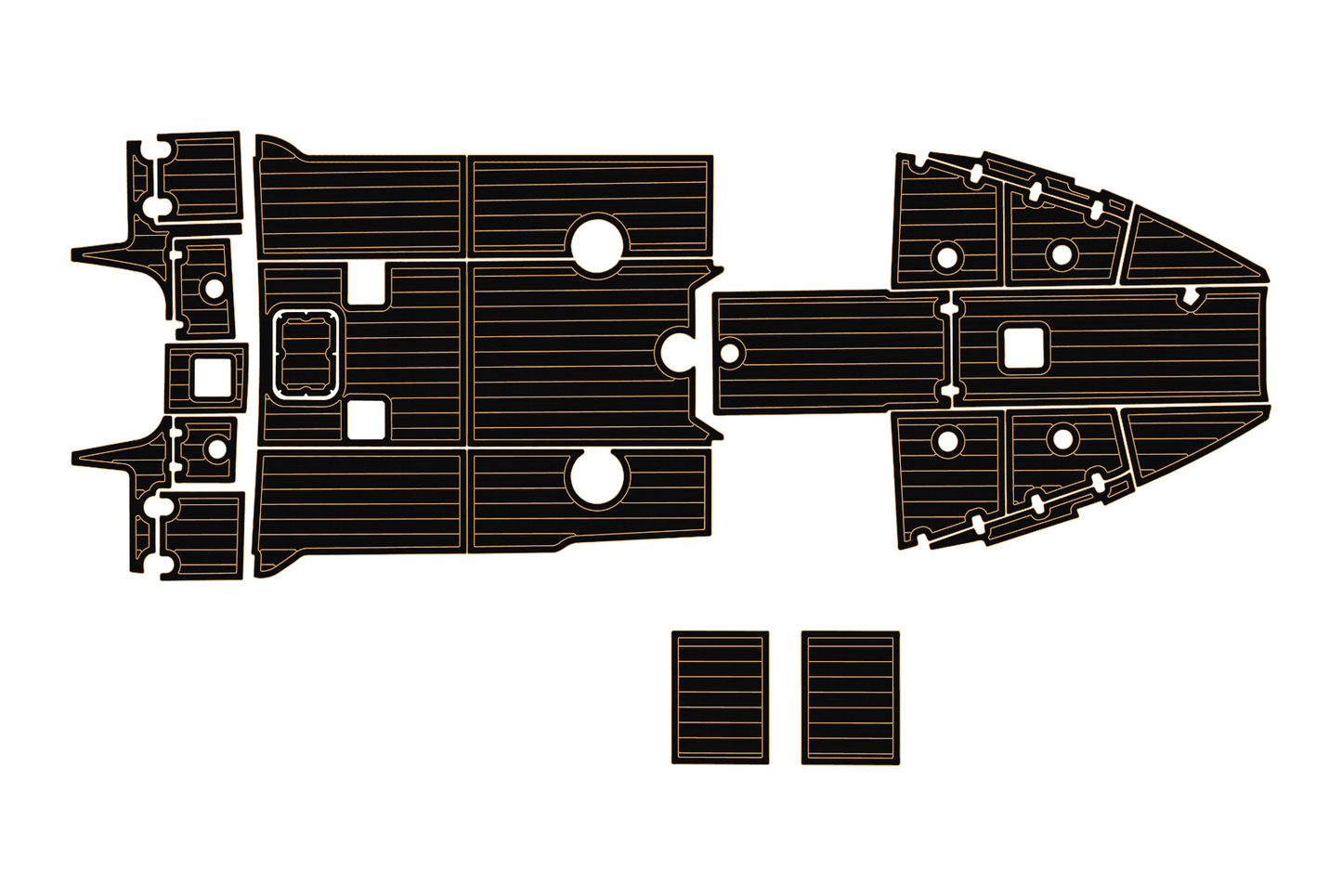 2017-2020 Larson FX Cockpit Swim platform 1/4"6mm EVA foam floor