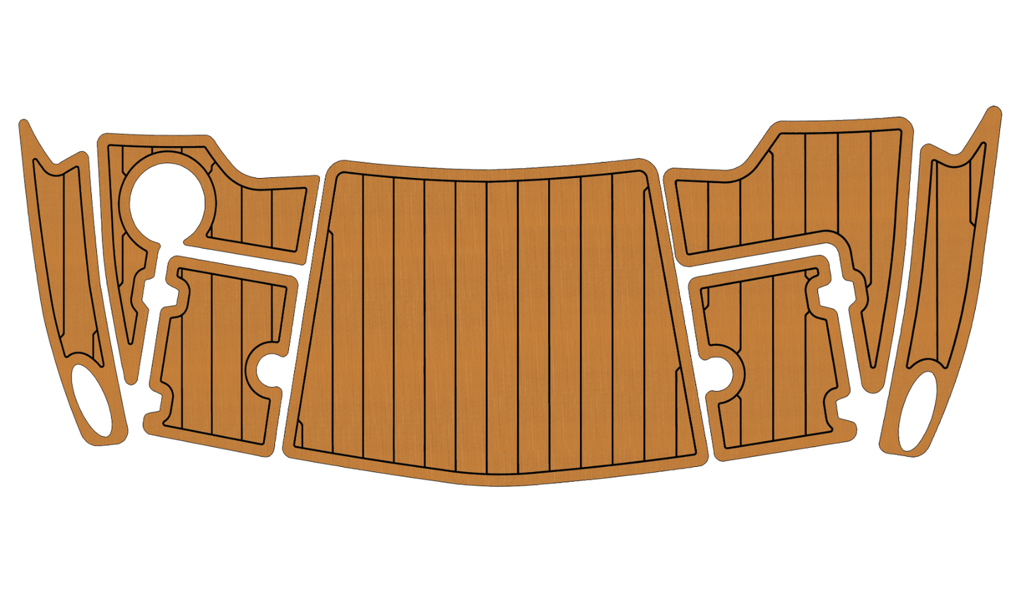 2004-2007 Chaparral 264 Sunesta Swim platform 1/4"6mm EVA faux teak mat floor