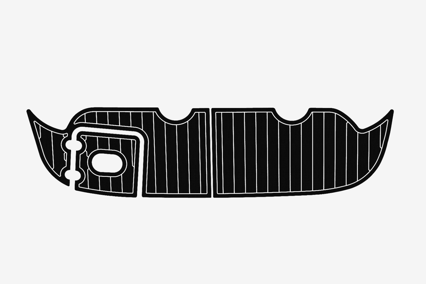 2005-2008 Four Winns Everglade 258 Swim platform 1/4"6mm EVA Foam carpet floor