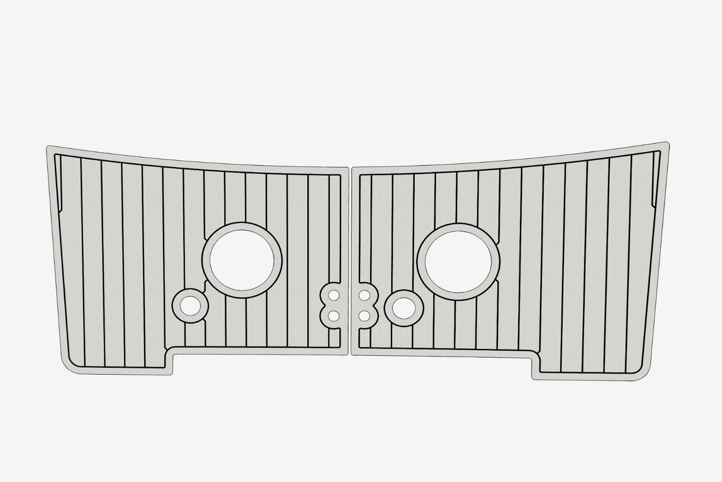2017 Regulator 25 Swim platform 1/4"6mm EVA Foam faux floor