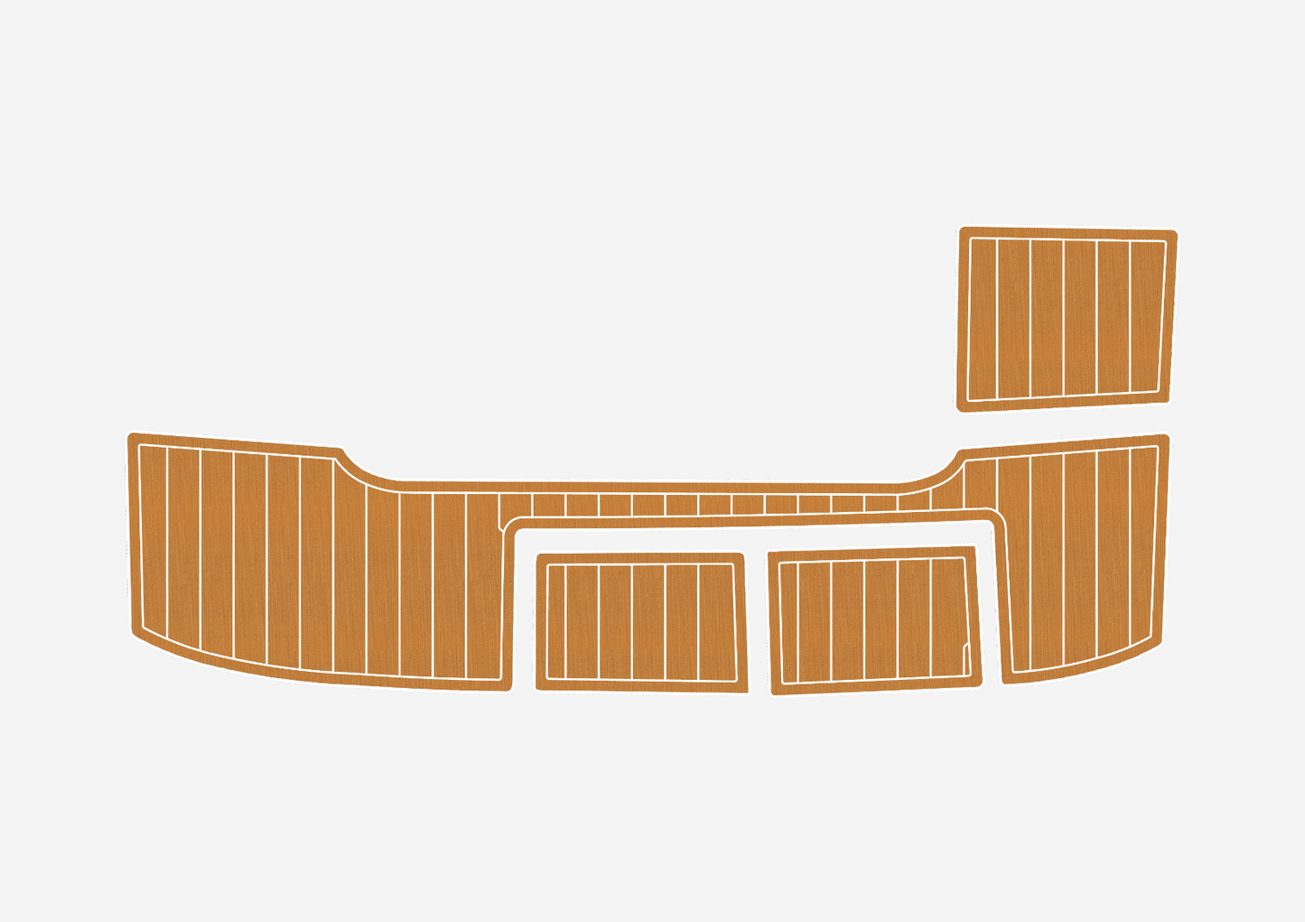 2000-2002 cobalt 292 SP Swim platform 1/4"6mm EVA floor