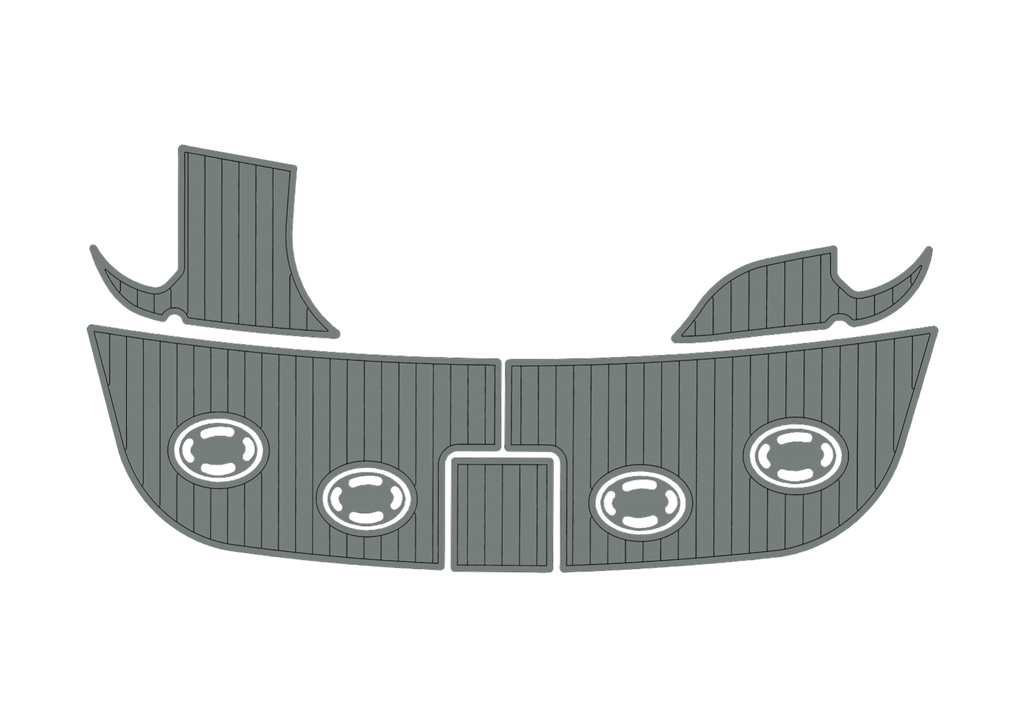 1999-2005 Sea Ray Sundancer 460 Swim platform 1/4"6mm EVA Fauxfoam floor