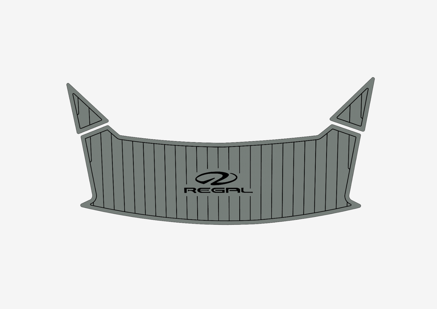 2011-2016 REGAL 2100 Swim platform bow 1/4"6mm EVA foam faux MAT floor
