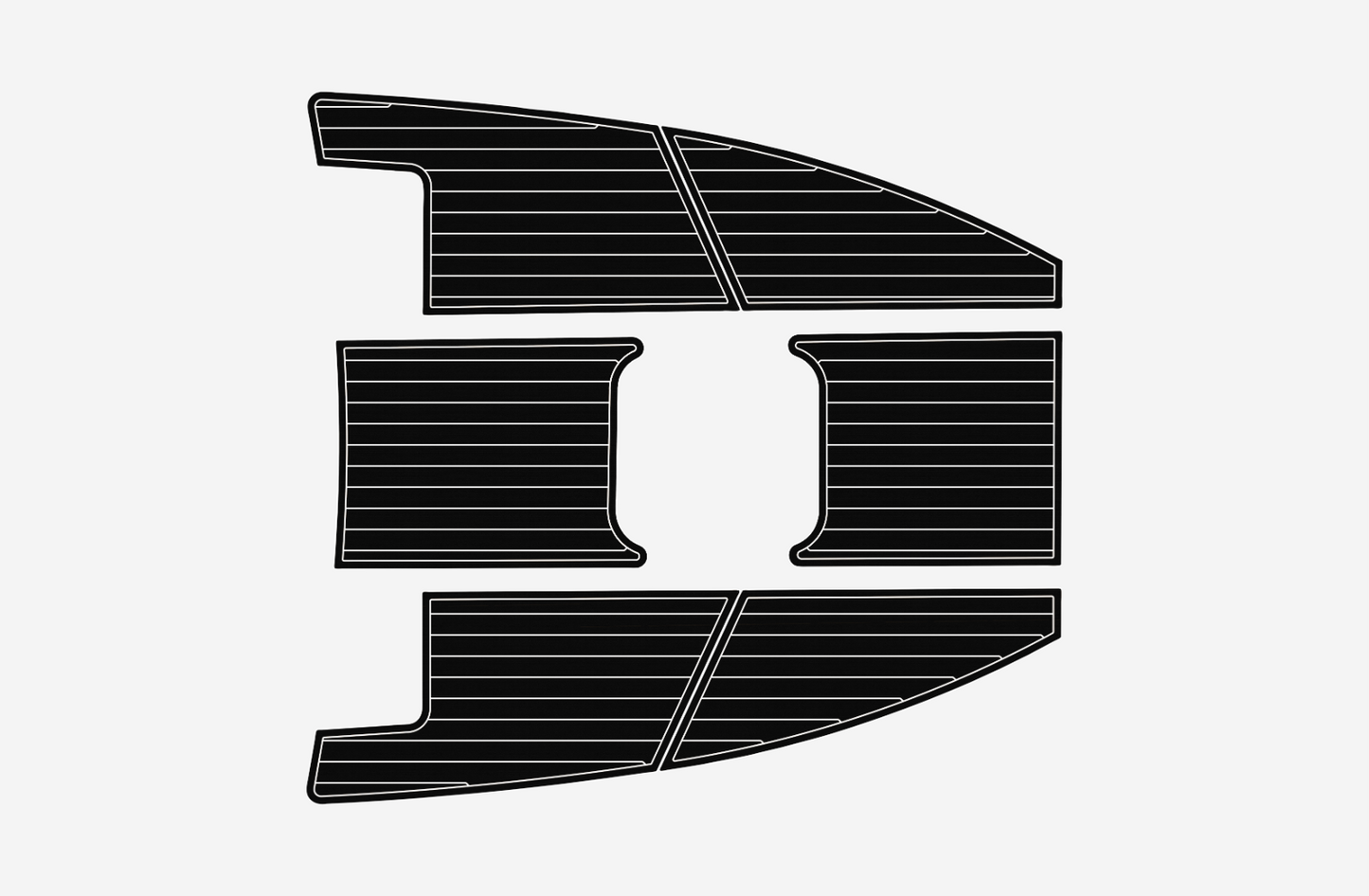 1999-2000 sea ray 290 Sundancer Bow 1/4"6mm EVA foam faux mat floor