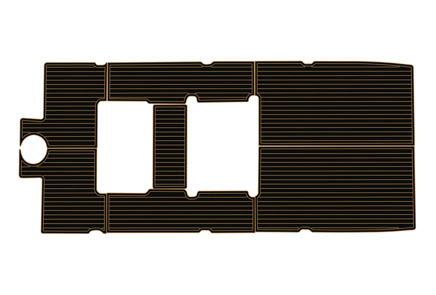 2016-2018 Carolina Skimmer 21 Cockpit 1/4"6mm EVA foam floor
