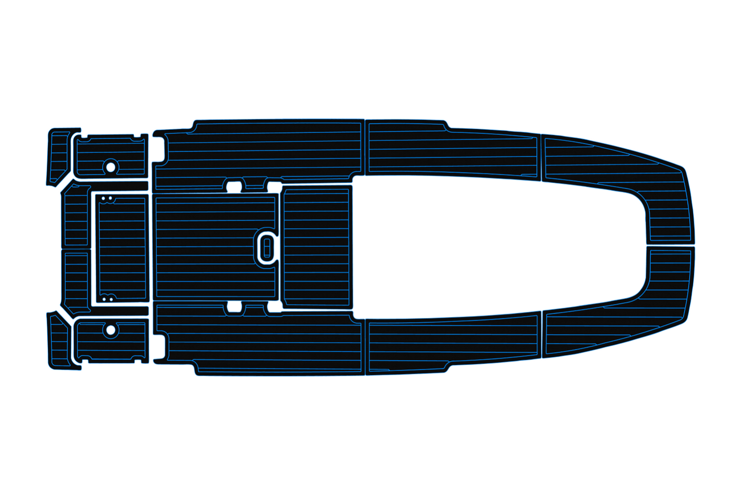 2022-2024 Sportsman 247OE Cockpit Swim platform 1/4"6mm EVA Faux foam Mat floor