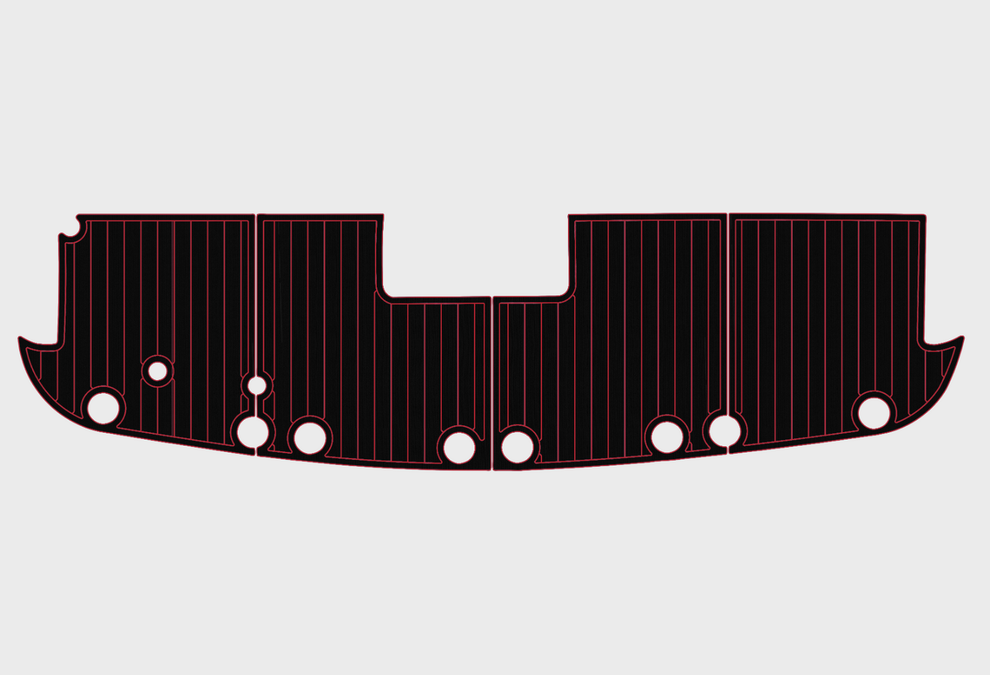Navigator 48 Swim platform 1/4"6mm EVA Foam fuax floor