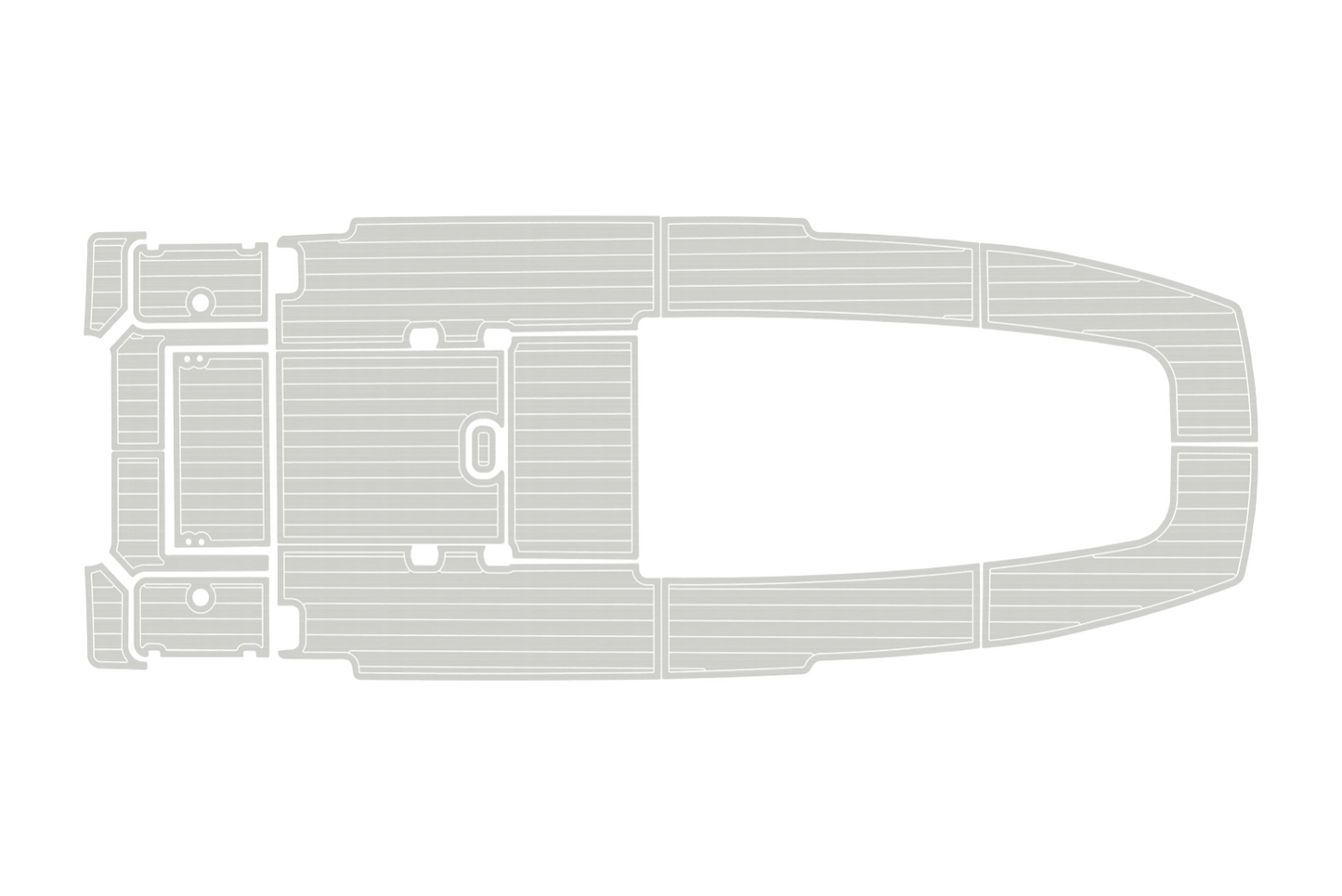 2022-2024 Sportsman 247OE Cockpit Swim platform 1/4"6mm EVA Faux foam Mat floor