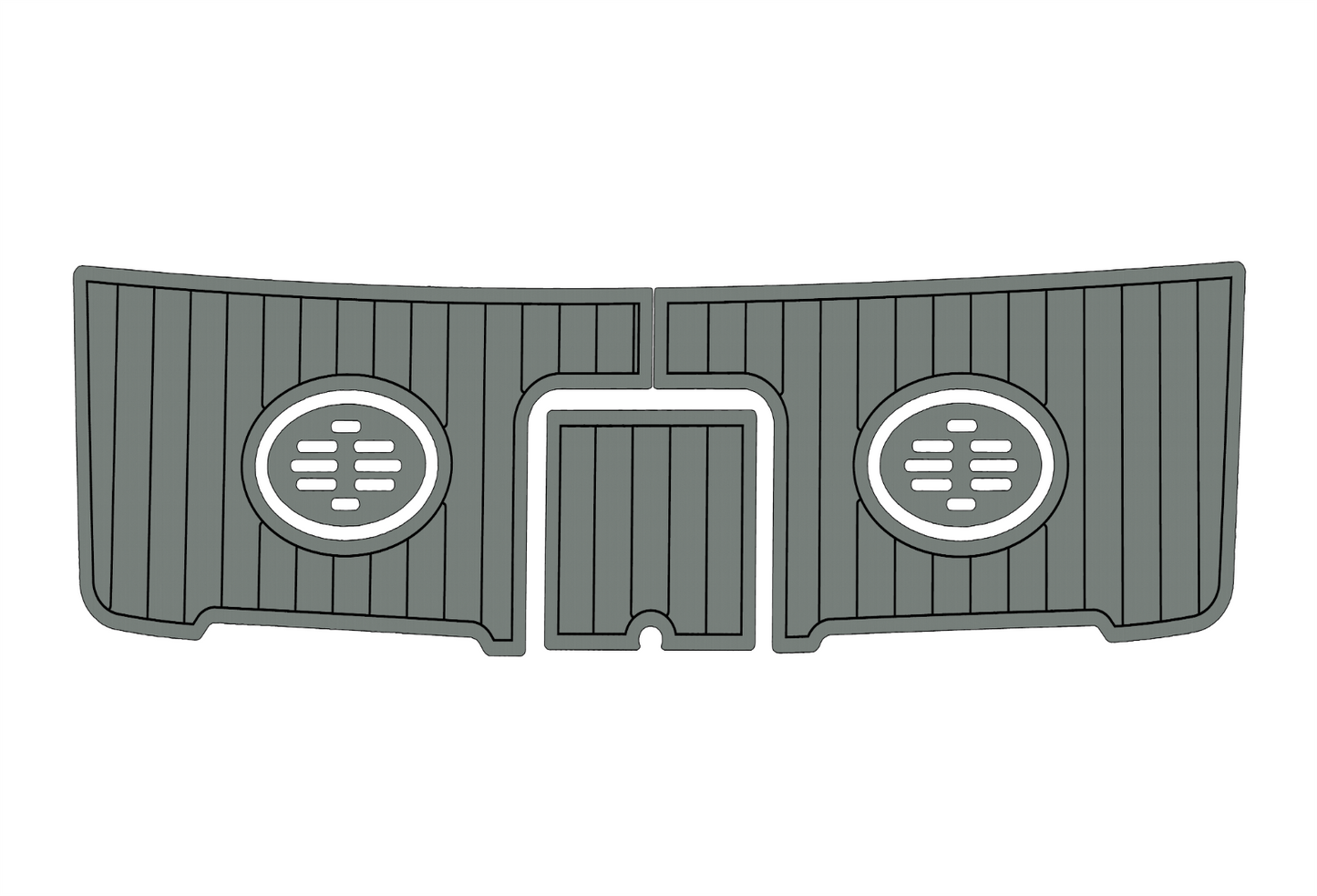 2000-2006 Monterey 302 cruiser Swim platform 1/4"6mm EVA Foam floor