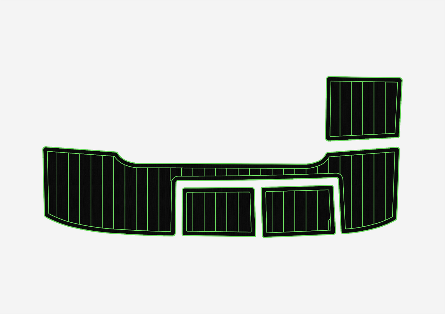 2000-2002 cobalt 292 SP Swim platform 1/4"6mm EVA floor