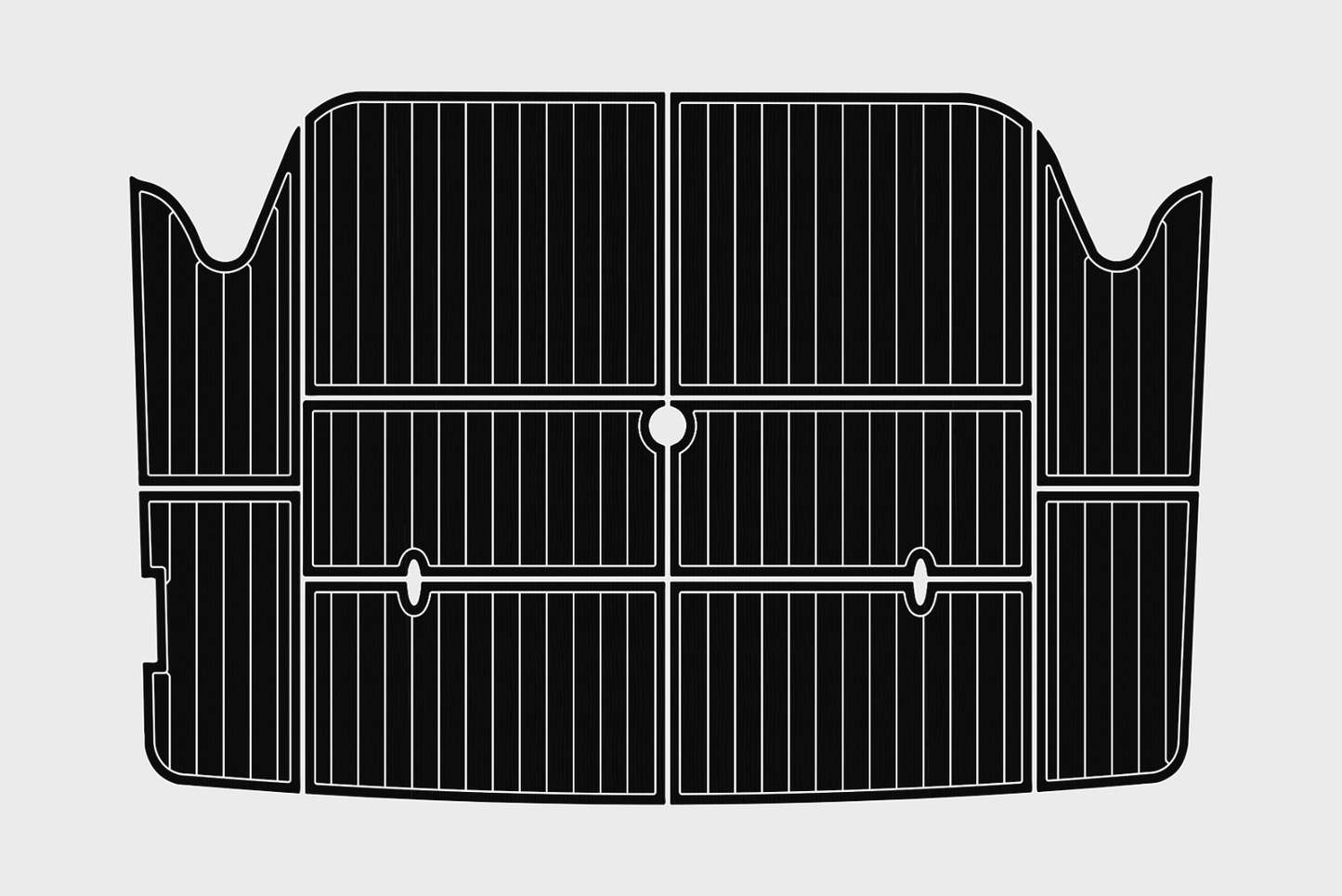 2001 Regal 2760 Swim platform 1/4"6mm EVA foam faux teak deck marine floor