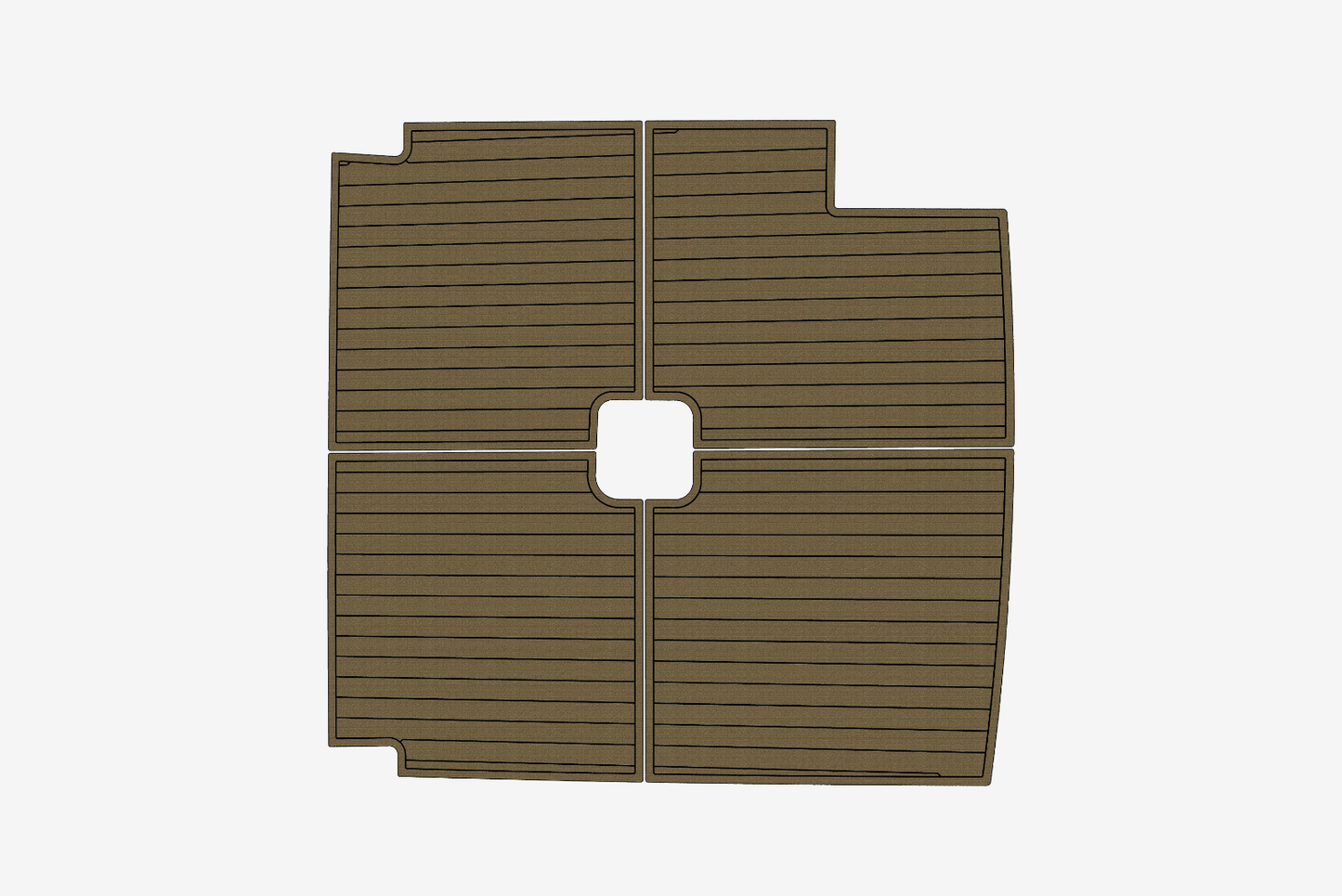 Bayliner MY 32 Anti-slip mat Custom EVA marine deck flooring