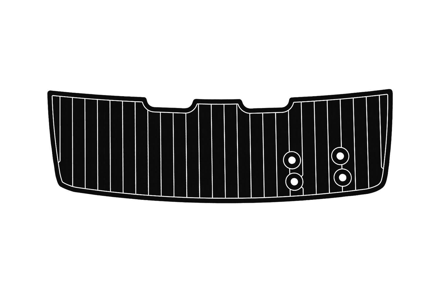 2008-2010 Bayliner 195 Discobery Swim platform 1/4" 6mm EVA foam floor